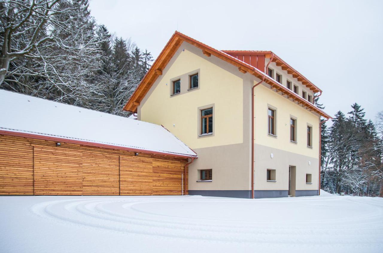 Hotel Hájenka Zátoky Dlouhe Exteriér fotografie